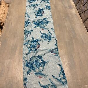 Sea Turtle Print Scarf